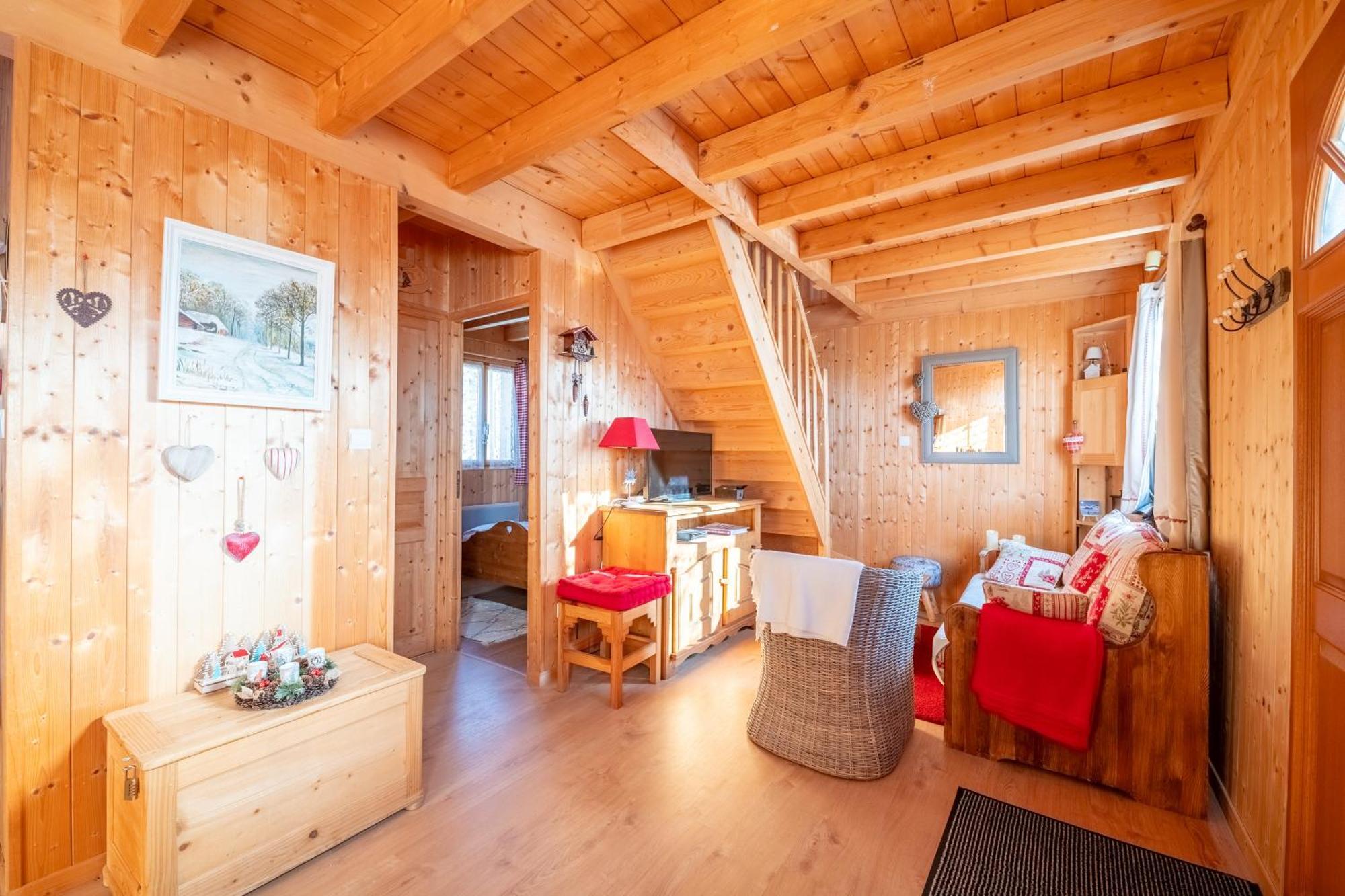 Chalet L'Embellie - Chalet Avec Piscine Partagee Saint-Laurent-en-Grandvaux 외부 사진