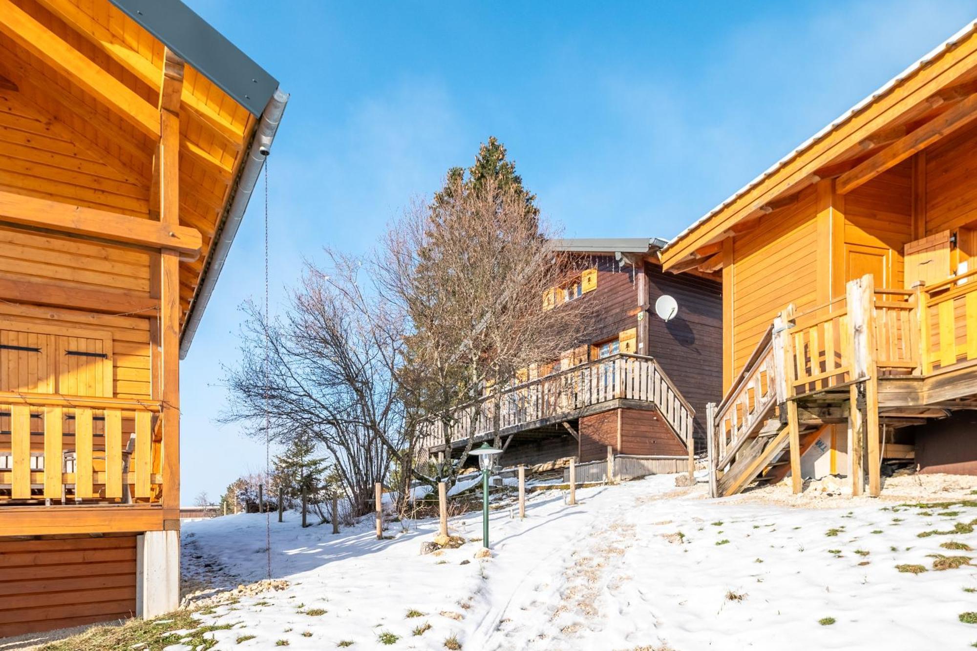 Chalet L'Embellie - Chalet Avec Piscine Partagee Saint-Laurent-en-Grandvaux 외부 사진